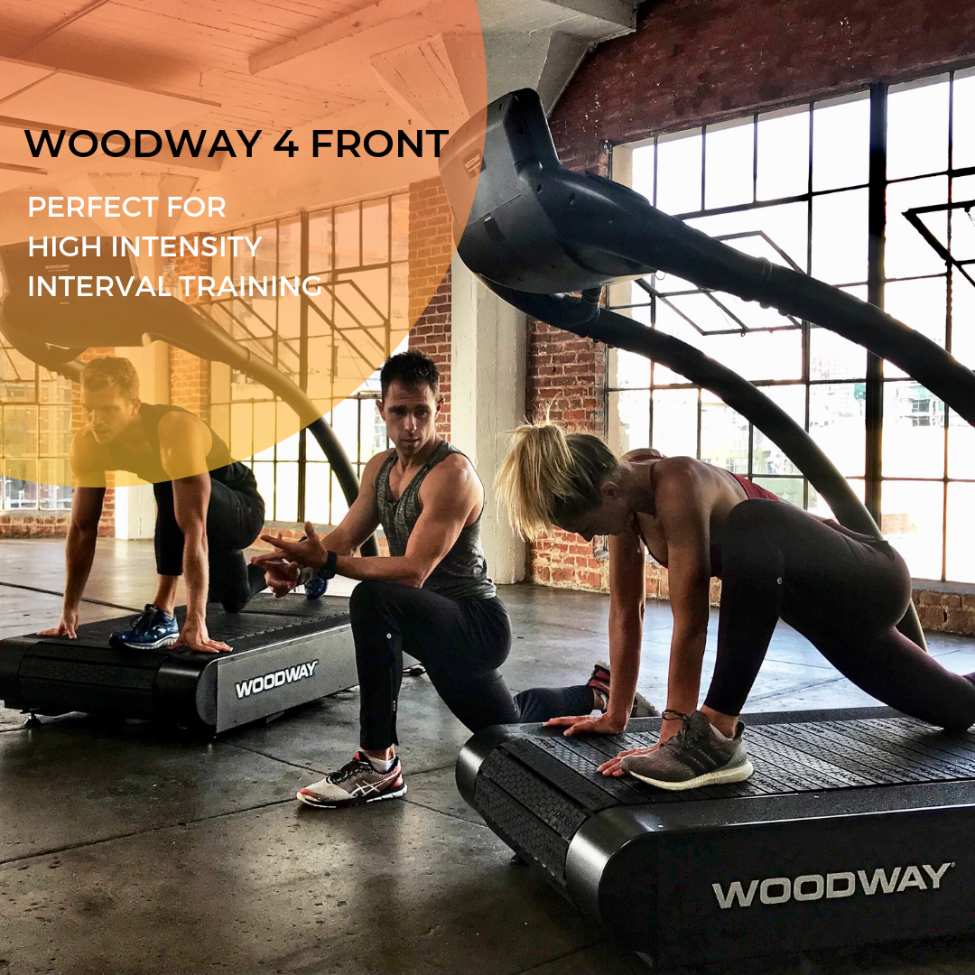 Woodway 4 front - high intensity interval training
